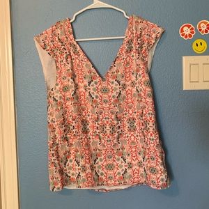 Forever 21 v neck blouse